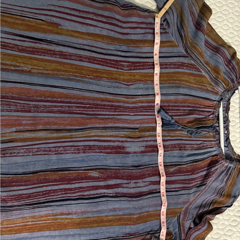 Striped Multicolor Women's Top - Picture 5 of 6